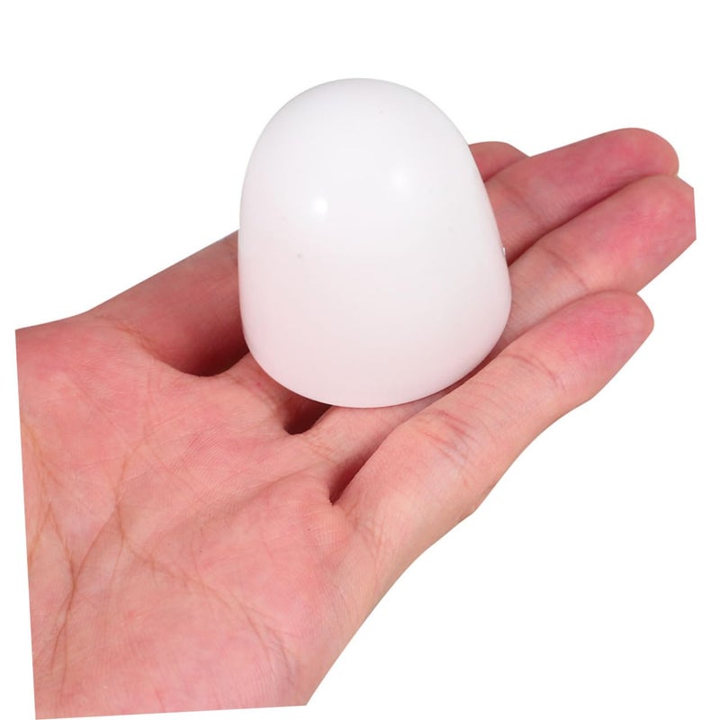 Veemoon 8 Pack White Toilet Bolt Caps Durable Plastic Screw Cover Protectors For Easy Installation - Image 4